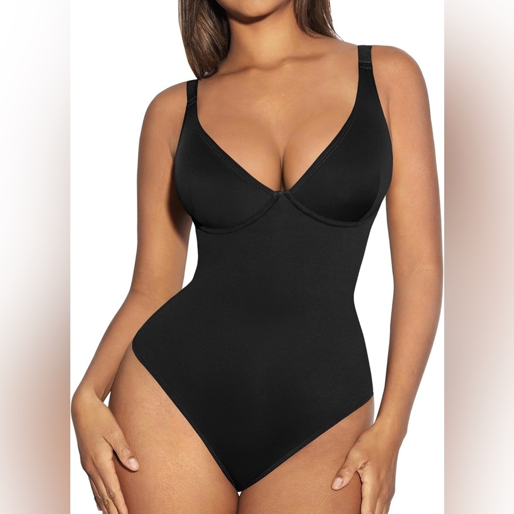 🆕 Black Shapewear Bodysuit, New with Tags